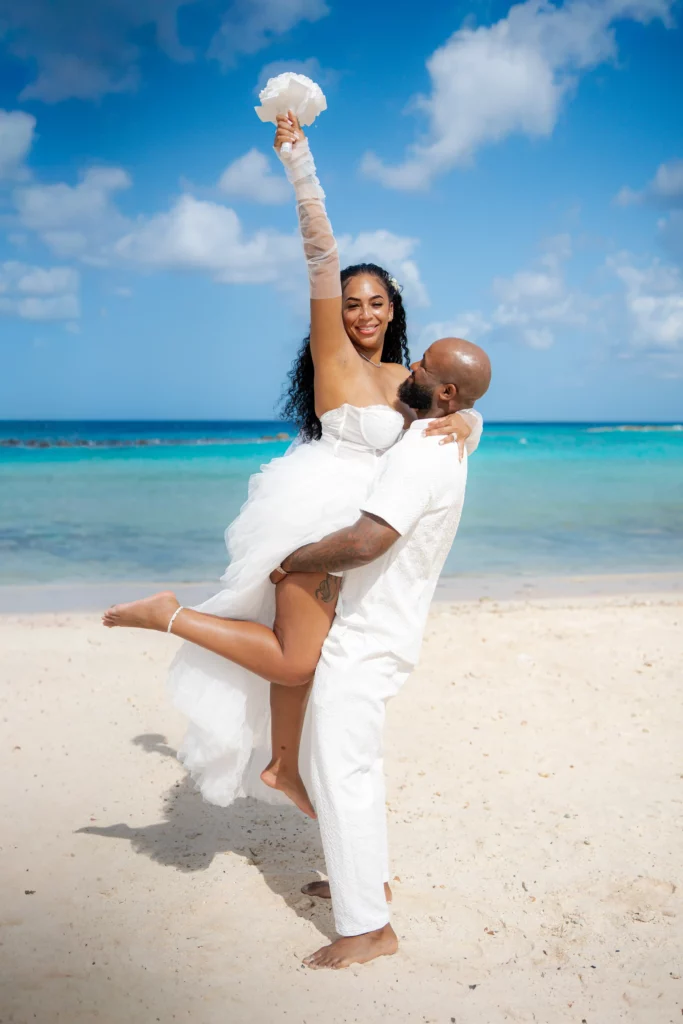 portfolio vow renewal photoshoot Curaçao Playa Parasasa